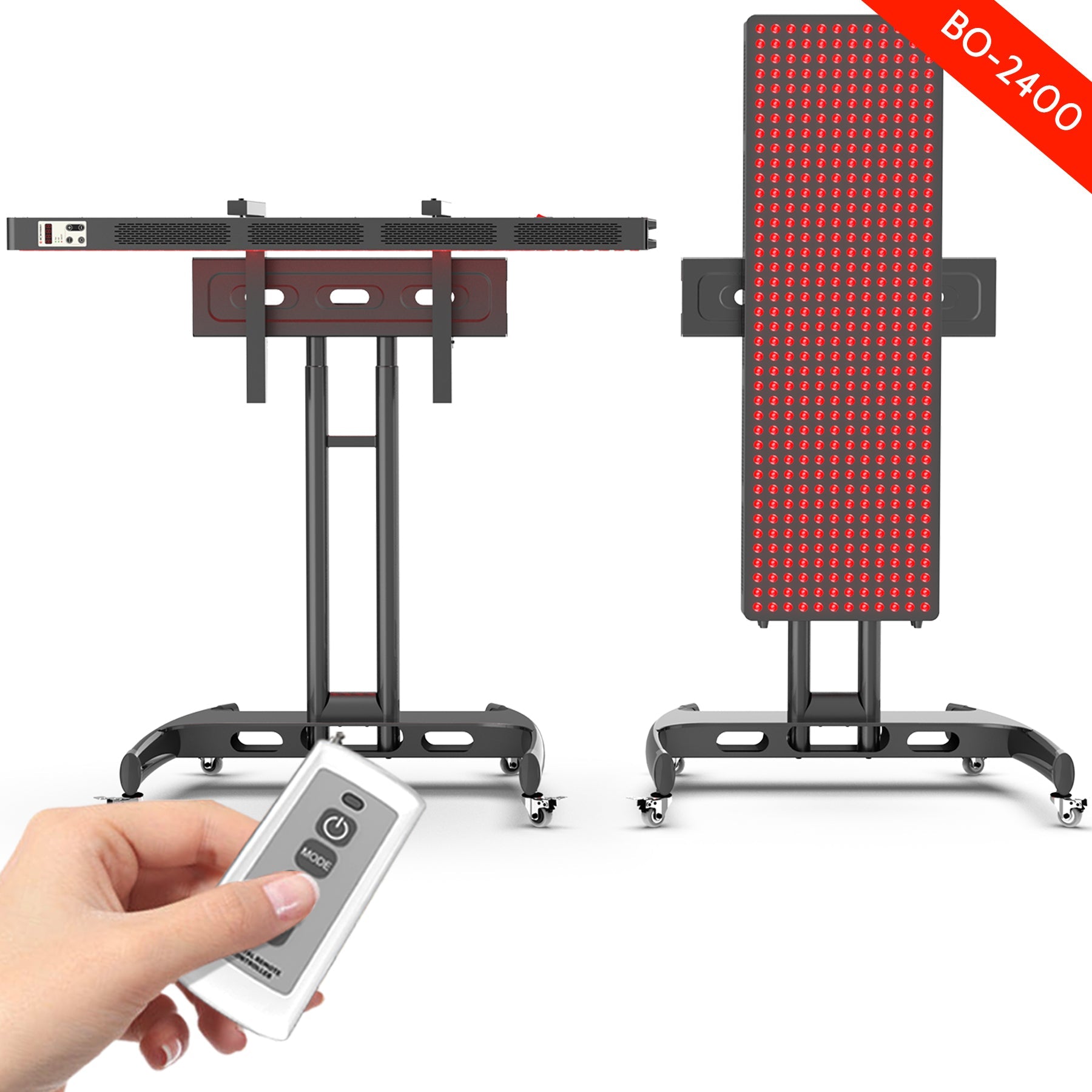 Remote Control Series Professional Red Light Therapy Device with Stand