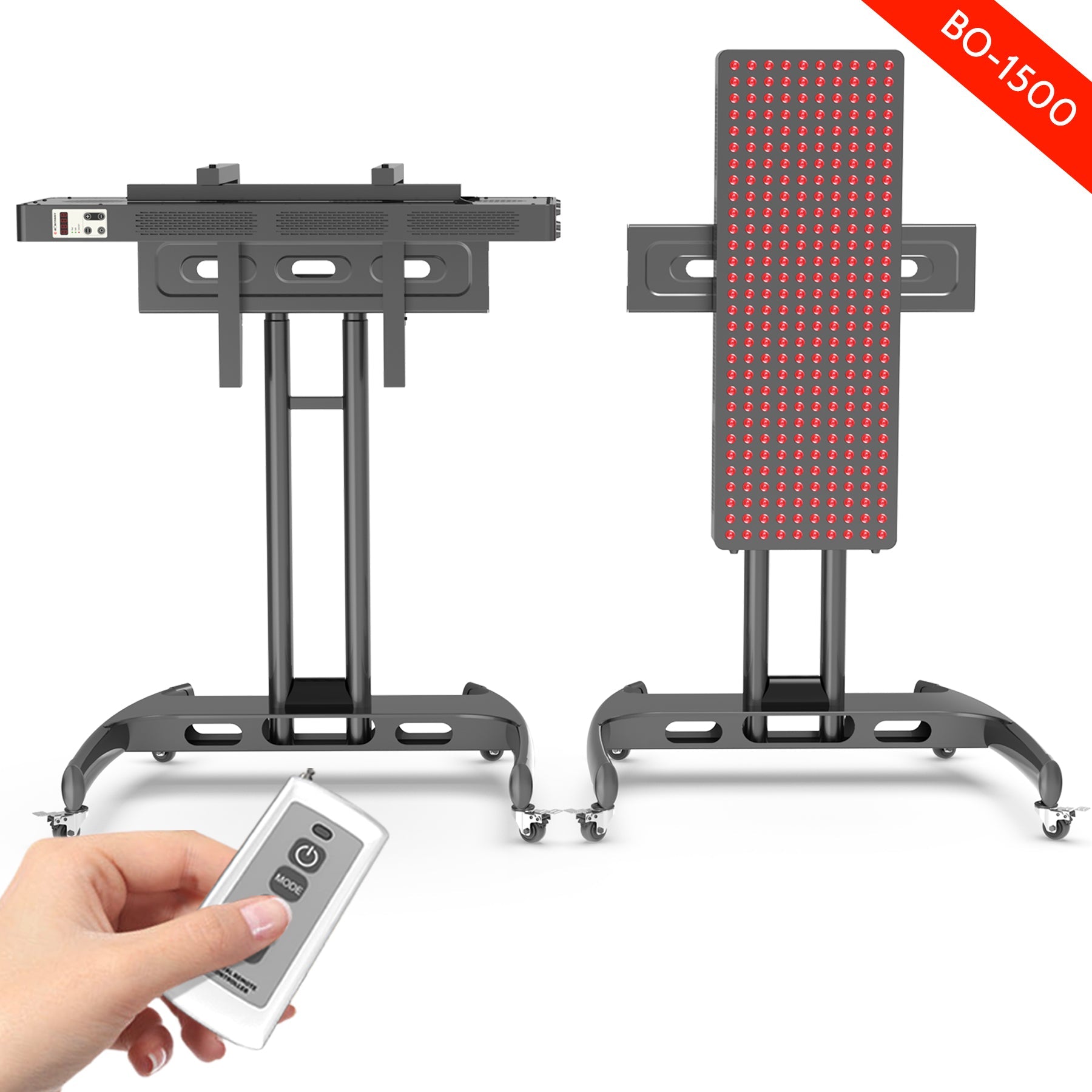 Remote Control Series Professional Red Light Therapy Device with Stand