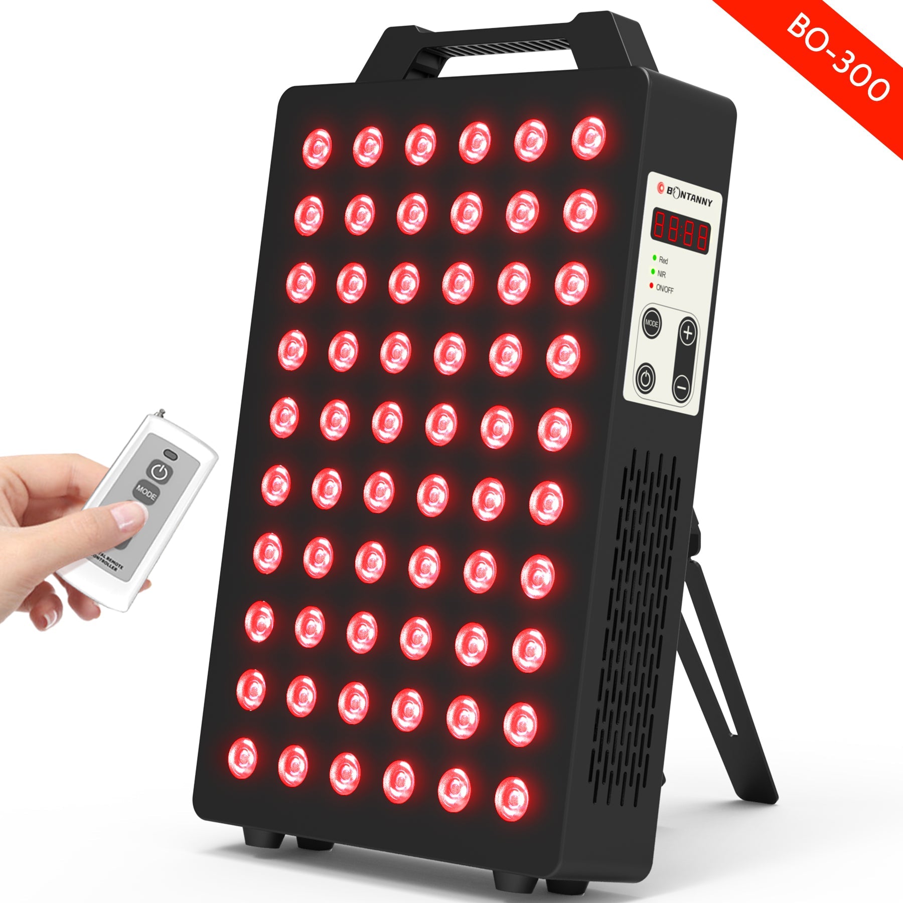 Remote Control Series Professional Red Light Therapy Device with Stand
