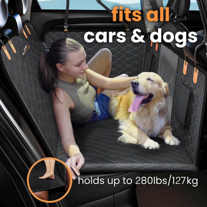 Hard Bottom Dog Car Seat Protector