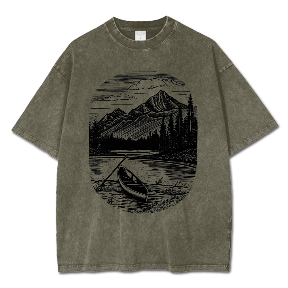 Canoe River Landscape-uzzycraft