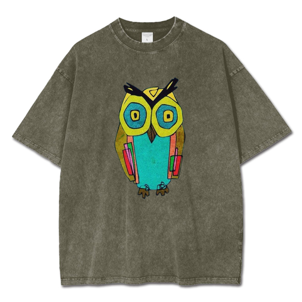 Colored Owl T-Shirt