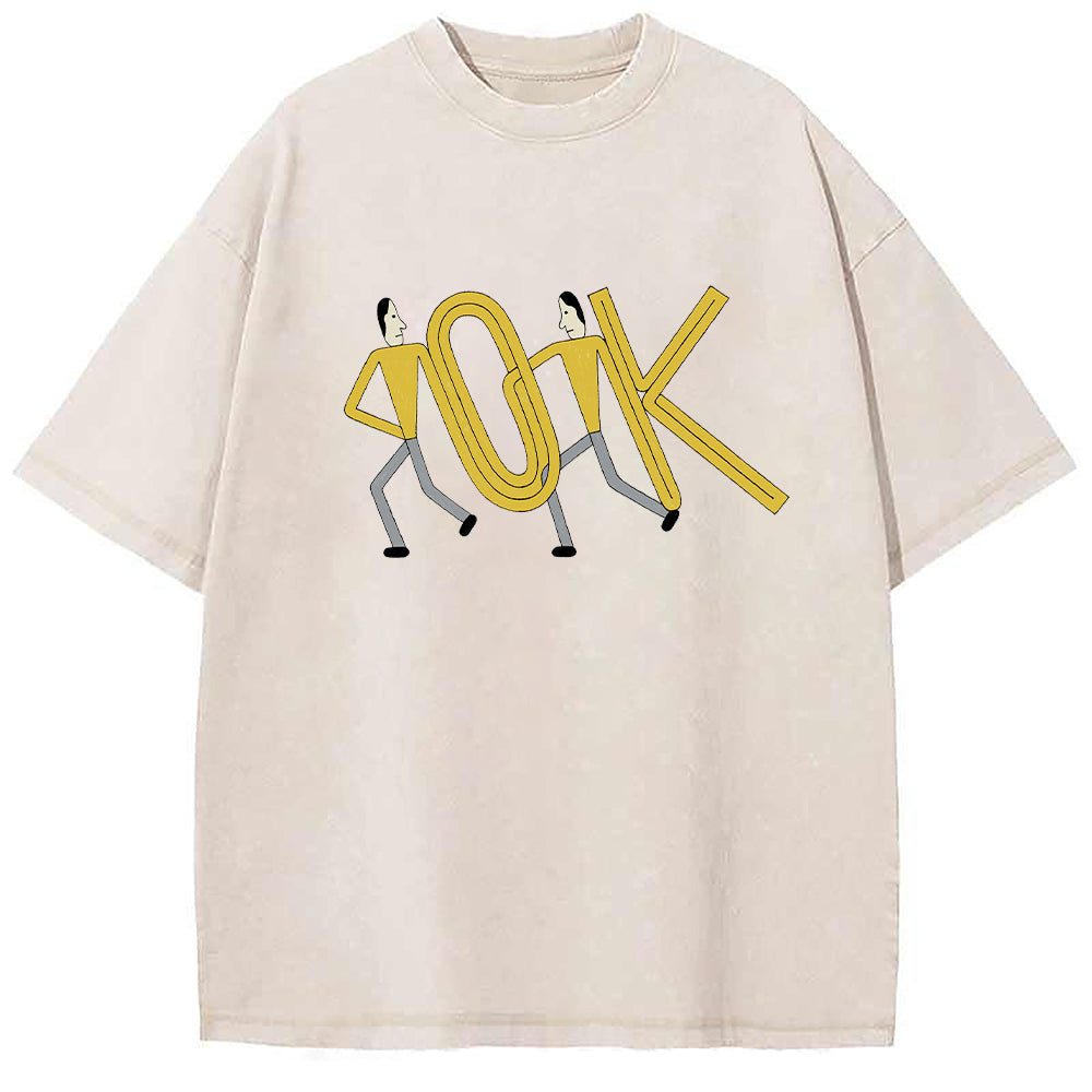 Yellow OK  T-Shirt