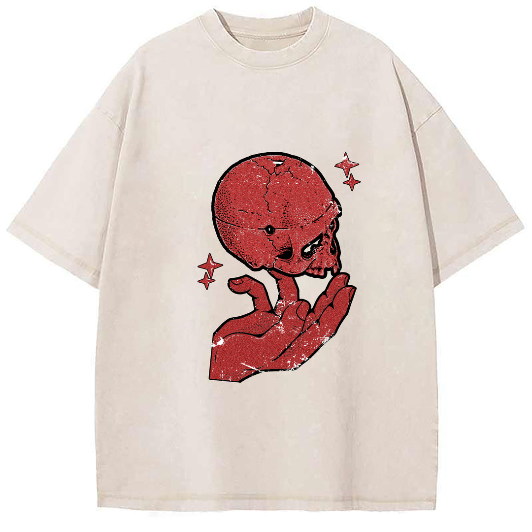 Bloody Hand Skeleton T-Shirt