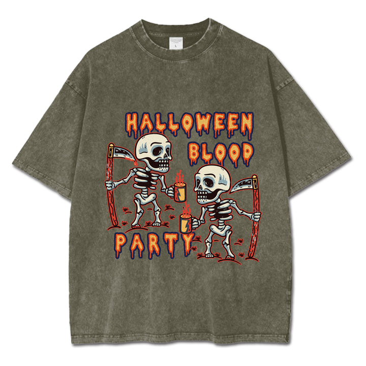 Halloween Blood Party T-Shirt