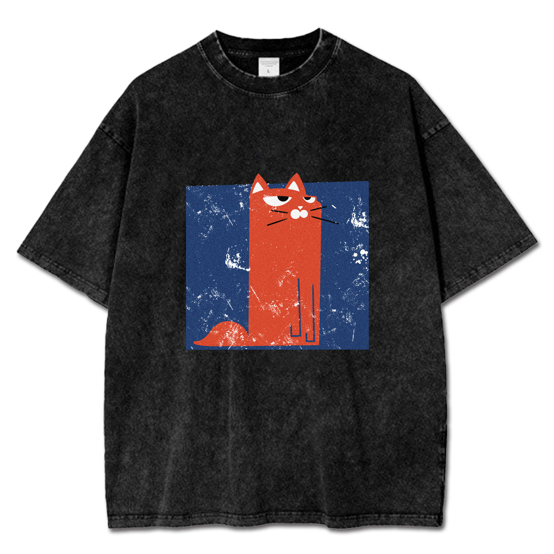 Naughty Red Cat T-Shirt