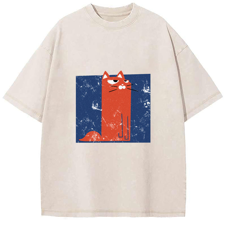 Naughty Red Cat T-Shirt