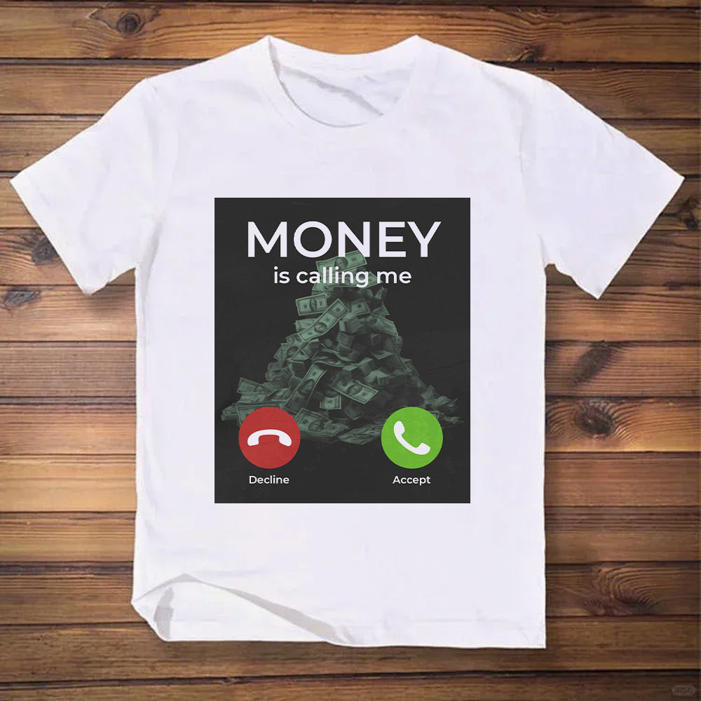 Money Is Calling T-Shirt-uzzycraft