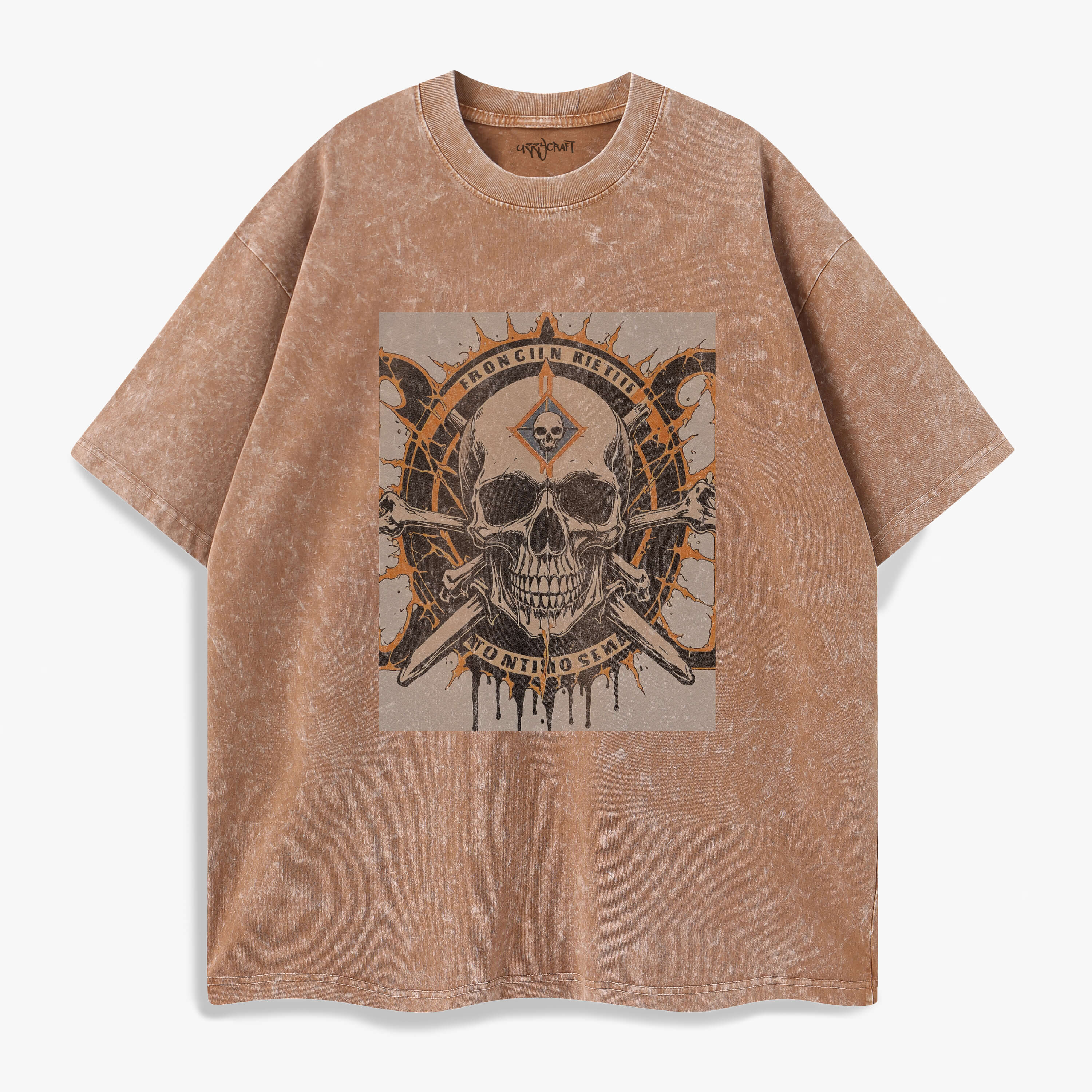 Skeleton Washed T-Shirt
