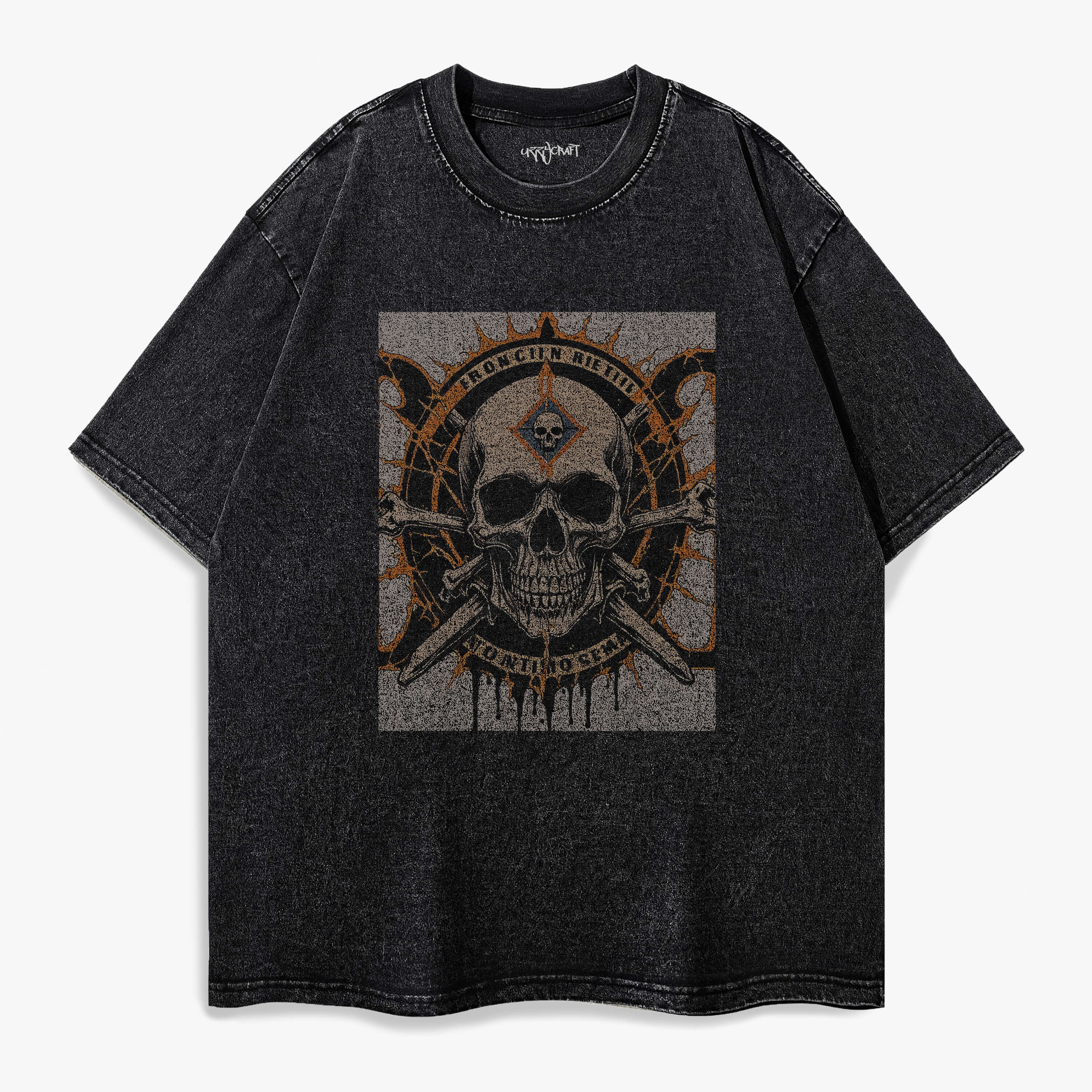 Skeleton Washed T-Shirt