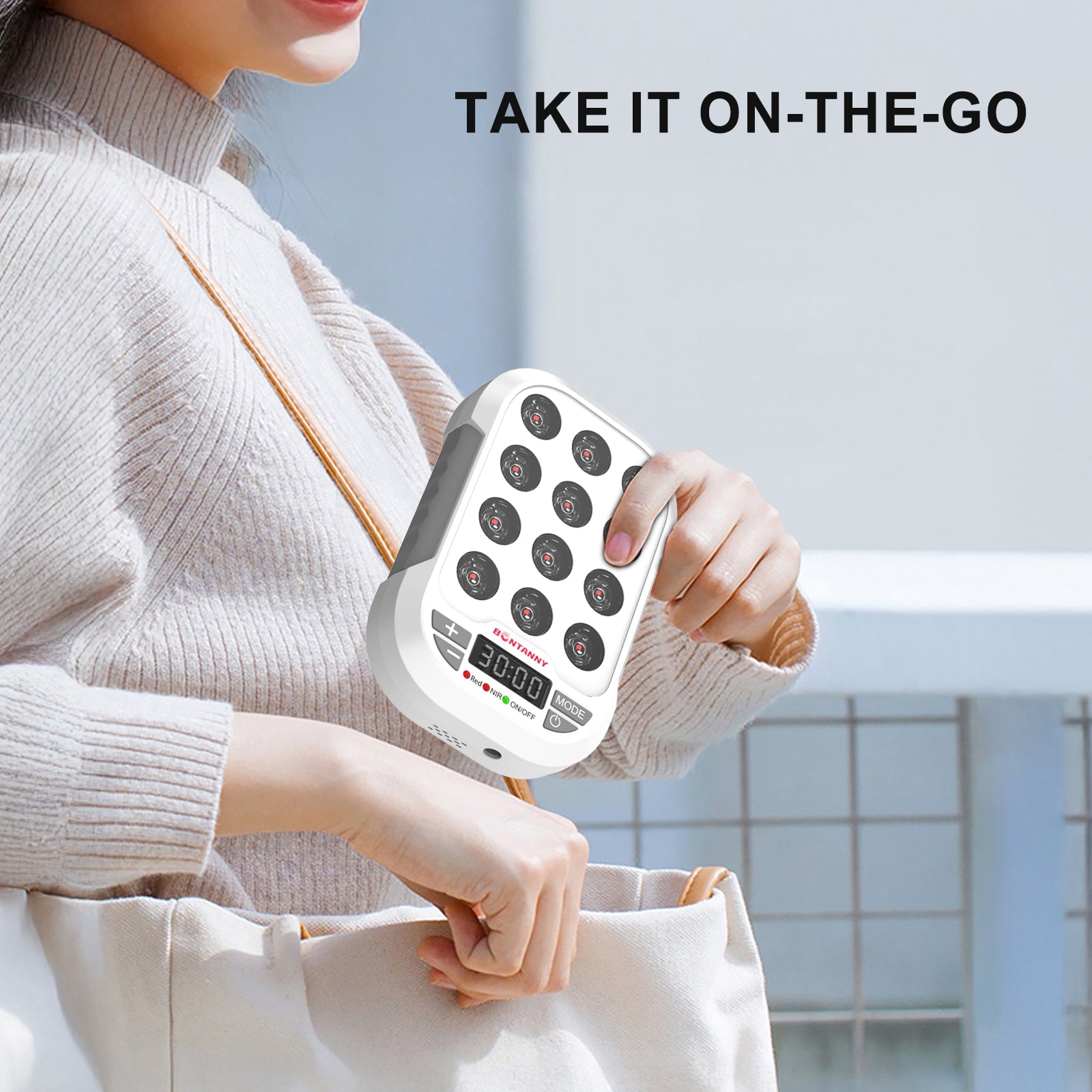 Portable Red Light Therapy- BO-60/3 Wavelengths（660/850/1060nm）