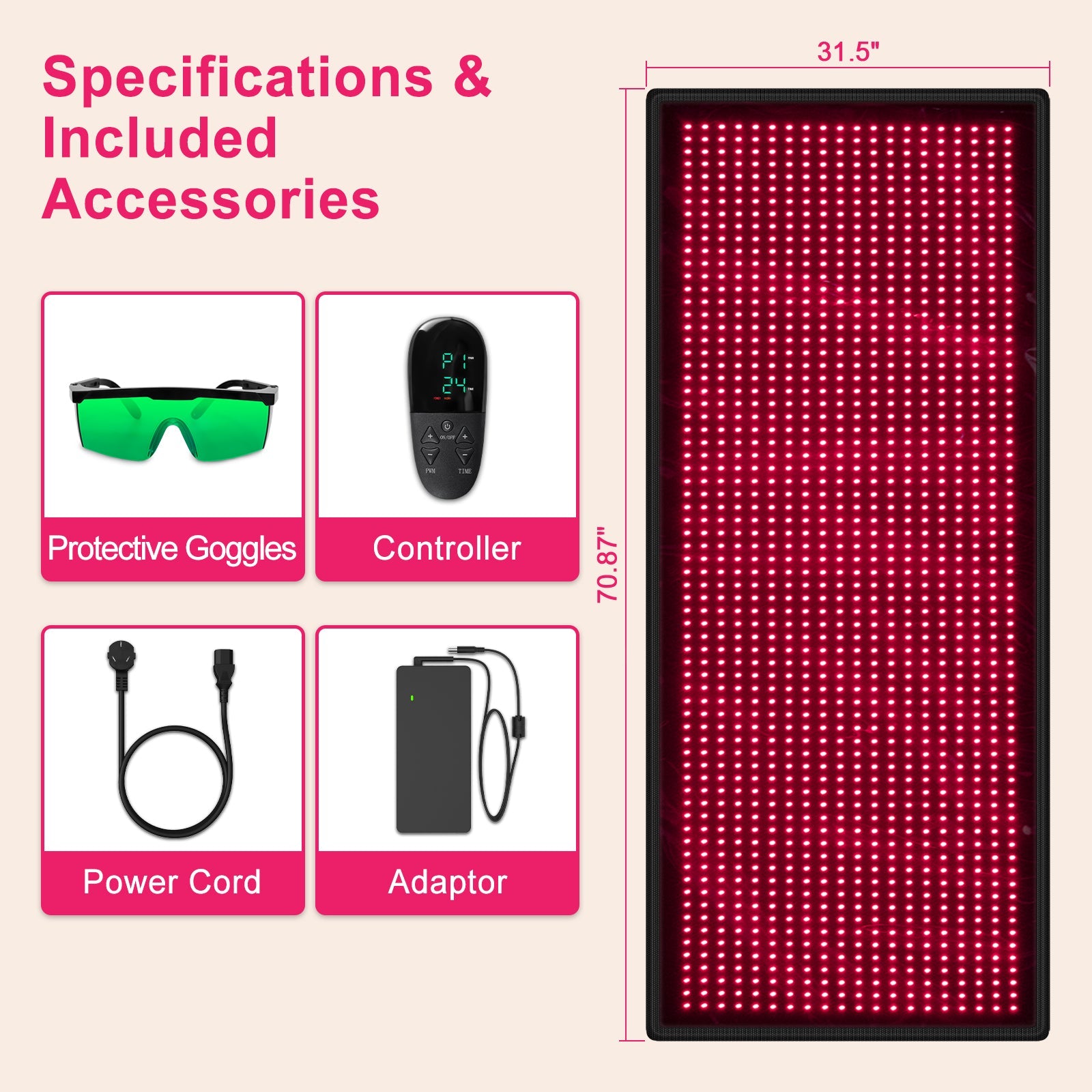 Red Light Therapy Mat