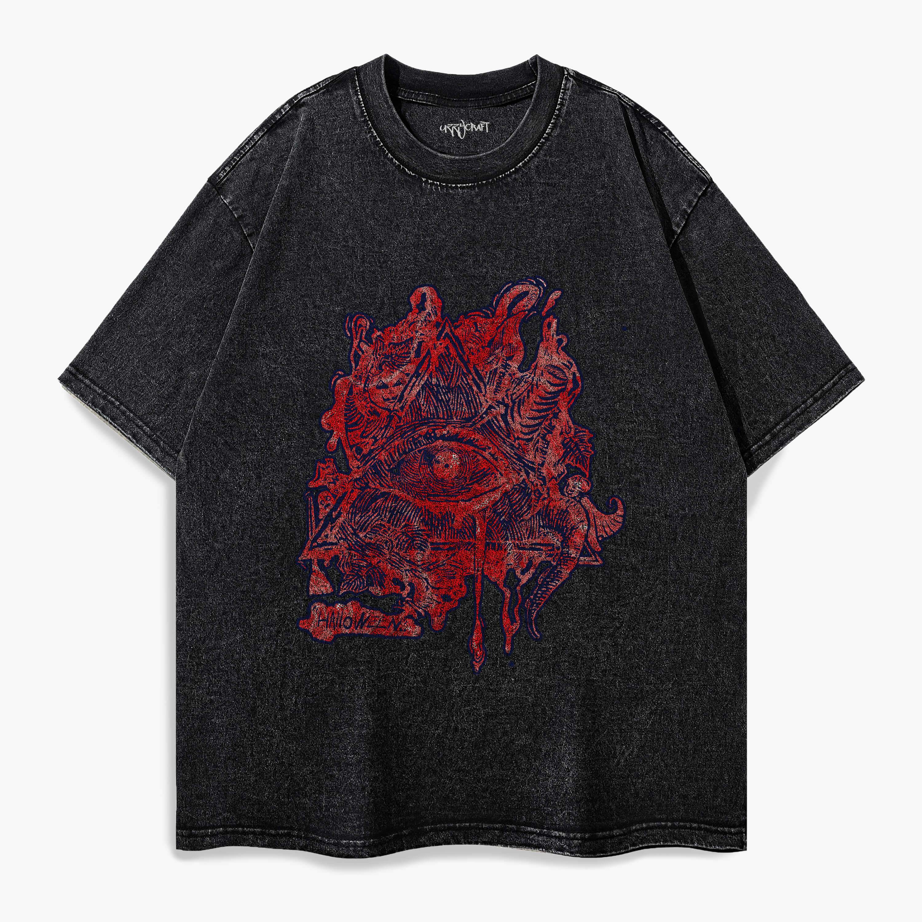 Halloween All-Seeing Eye Washed T-Shirt