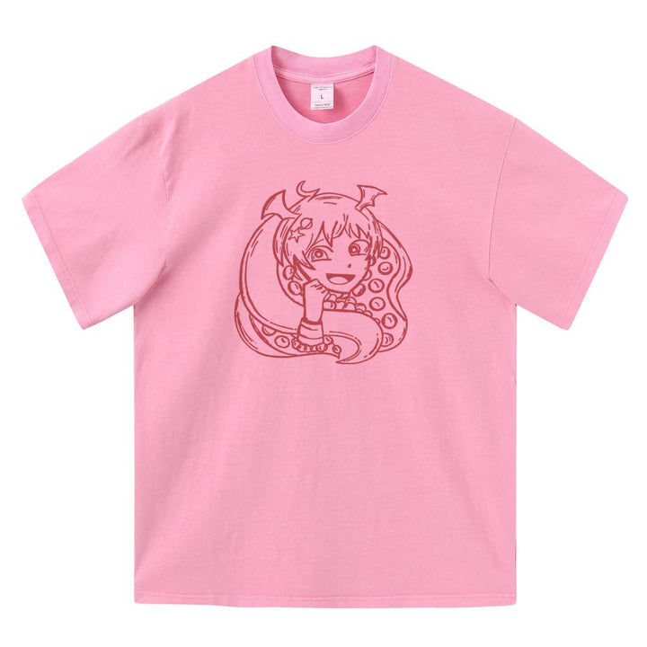 Cuthluwu - Octopus girl T-shirt