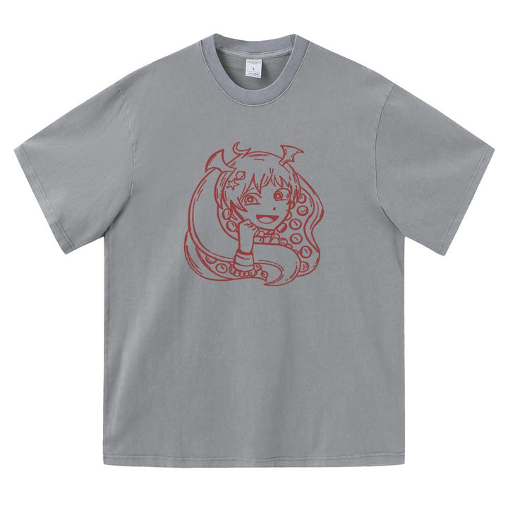 Cuthluwu - Octopus girl T-shirt