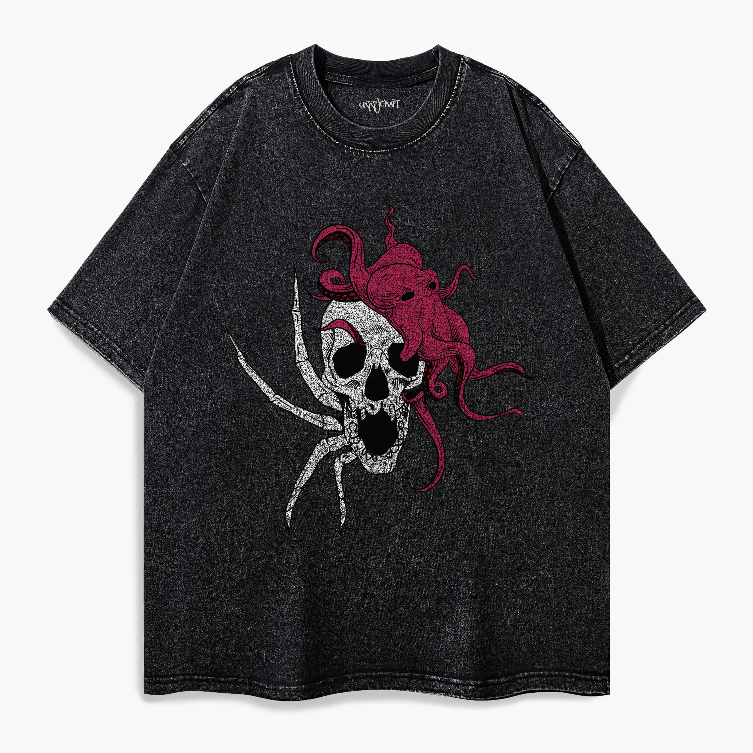 Cthulhu style Washed T-Shirt