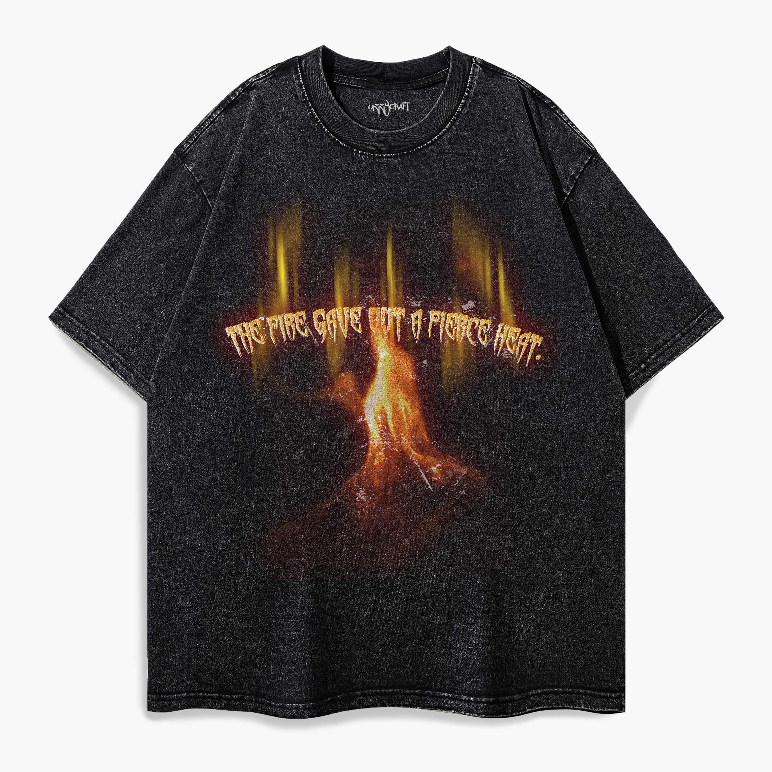 The Flame Is Burning Washed T-Shirt